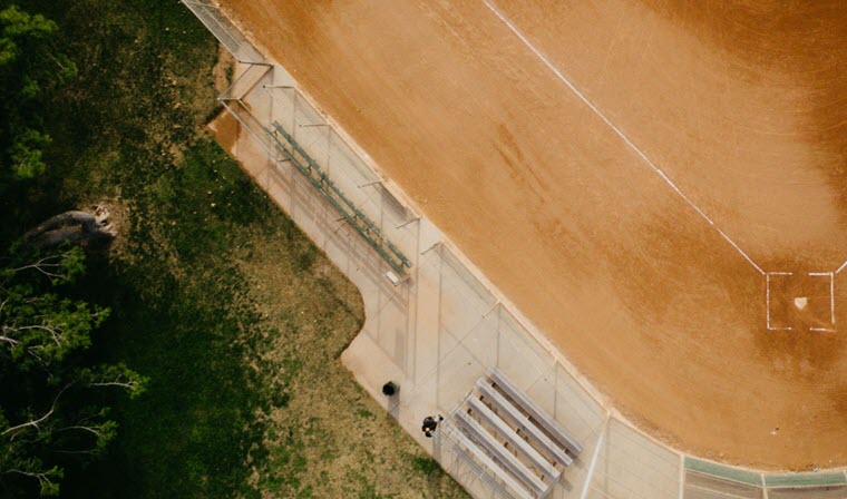 Baseball and Blue People